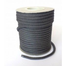 Cordão de fibra de vidro preto para metros