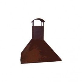 Cloche en fer oxydé sur mesure