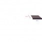 Composizione Mod. Classica da 60 cm con gambe, ripiano e ala