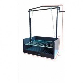 Barbecue Mod. Encimera con Pulegge da 60 cm