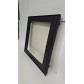 Puerta para chimenea 612 x 616 con 2 tapajuntas de 18 mm