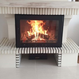 Puerta para chimenea 700x450mm
