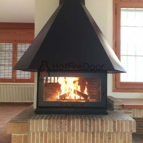 Puerta para chimenea 800x600mm