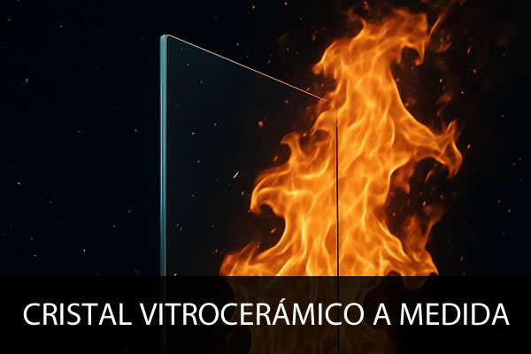 Cristal vitrocerámico a medida