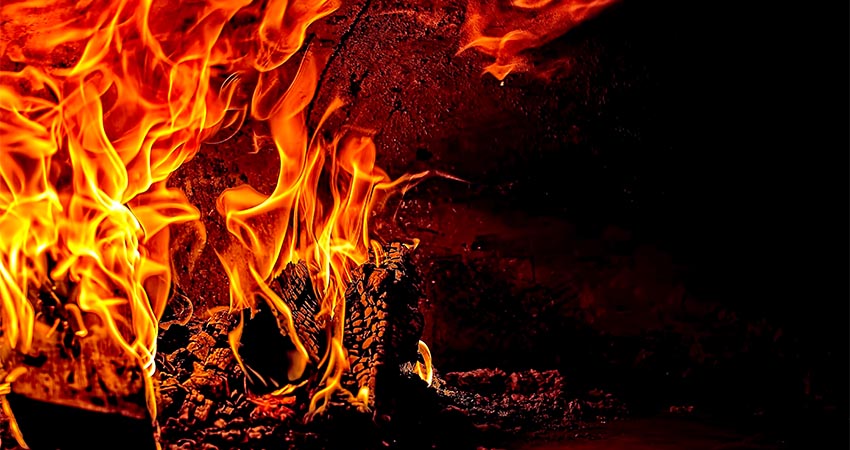 ¿Qué es la combustión en una chimenea