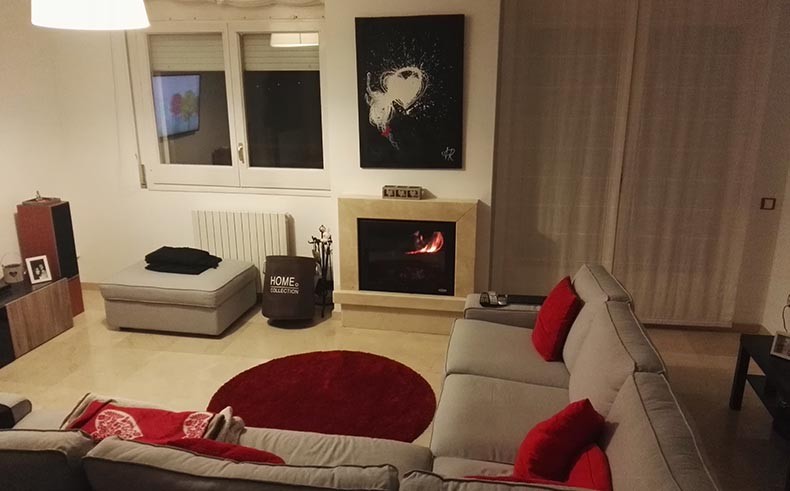¿Puedo instalar una chimenea en mi piso?